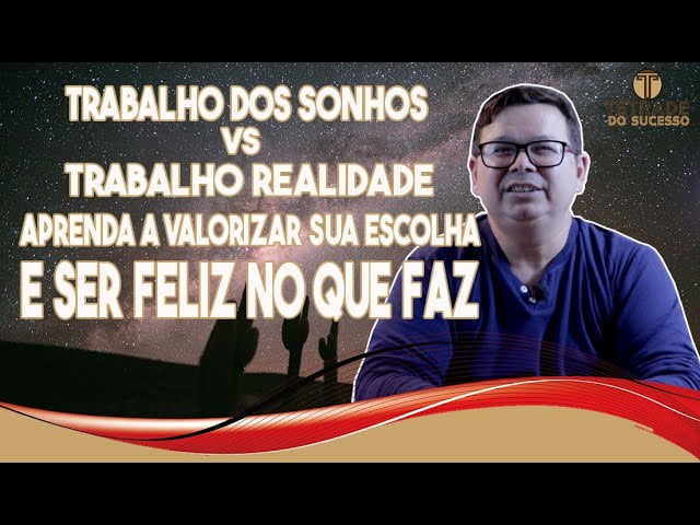 O ideal é trabalhar com o que ama, mas as vezes <strong><b style="color: #c7a36c">AMAR o que TRABALHA</b></strong> é digno e inteligente.